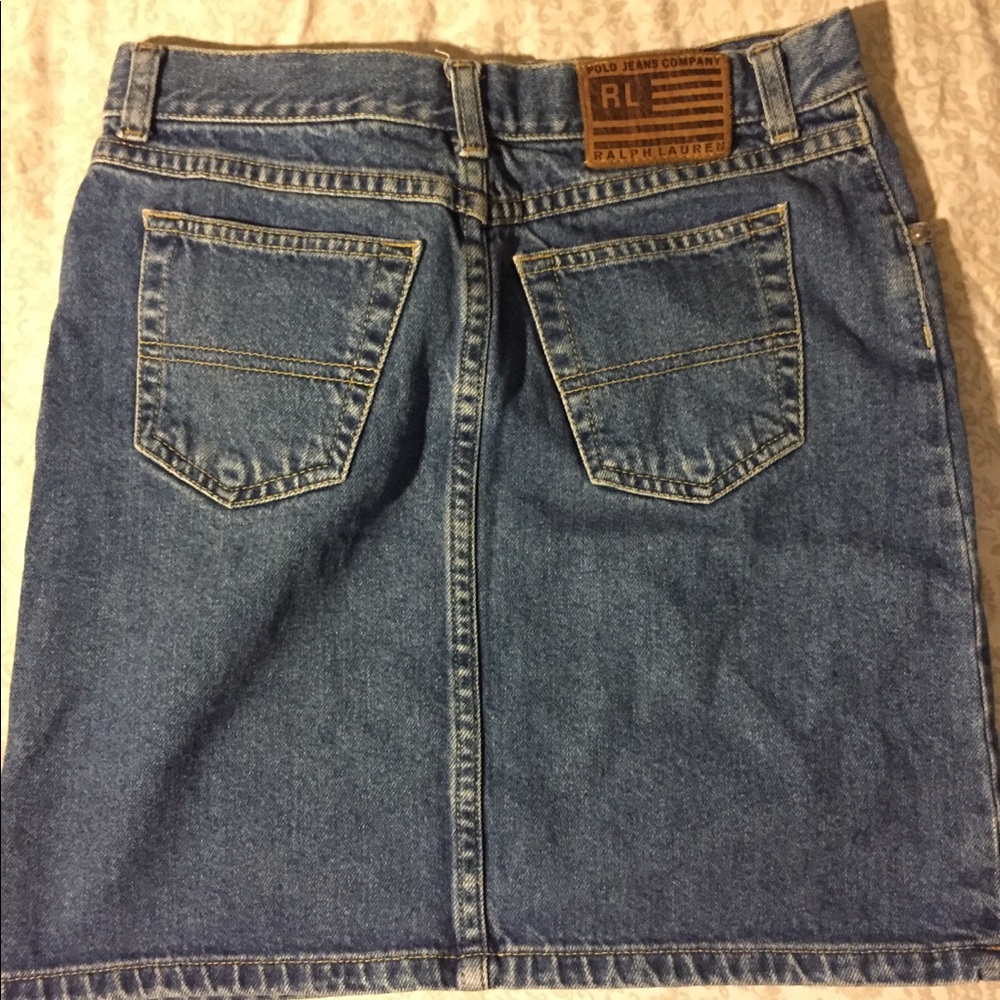 Ralph Lauren jean skirt